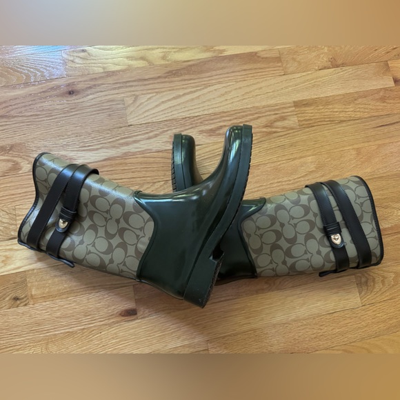 COACH Winter / Rain Boots Size US 8 - Picture 5 of 9